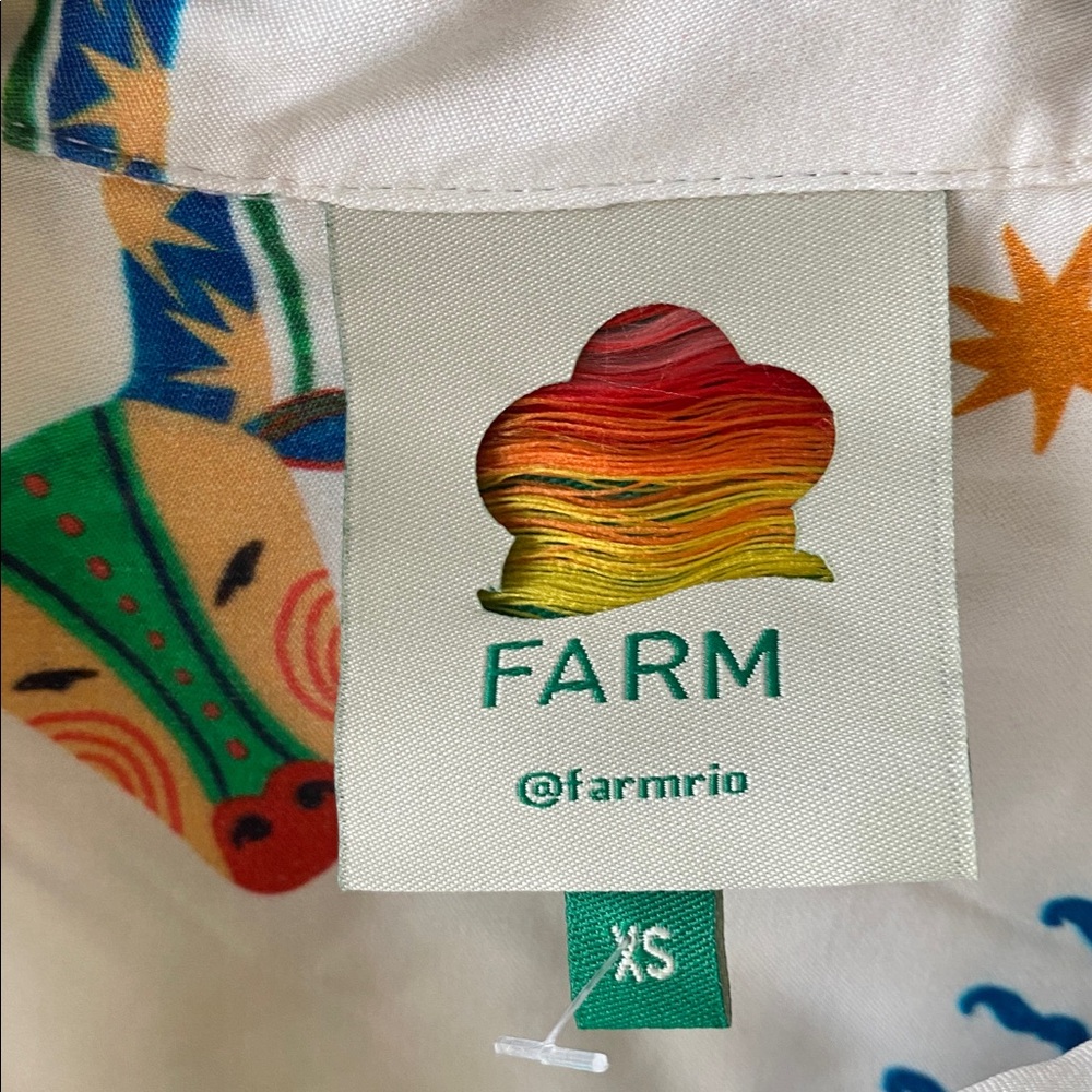 FARM Rio Zodiac Lenzing Ecovero Viscose Shirtdress - Picture 7 of 9